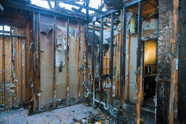 Professional Fire Damage Repair technician working in Colorado City, CO